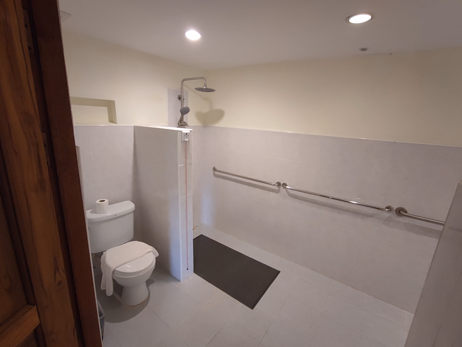 Room A, accessible bathroom, second view.