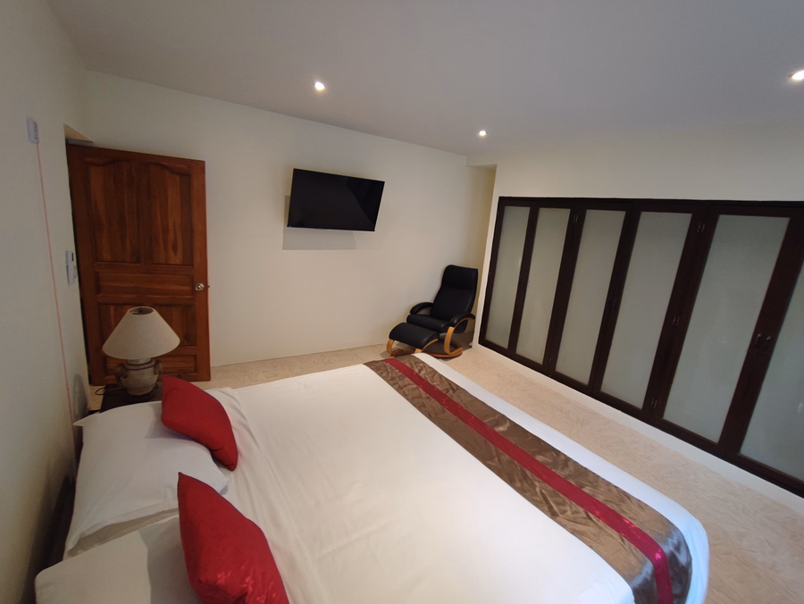 Room BA, bedroom, ninth view.